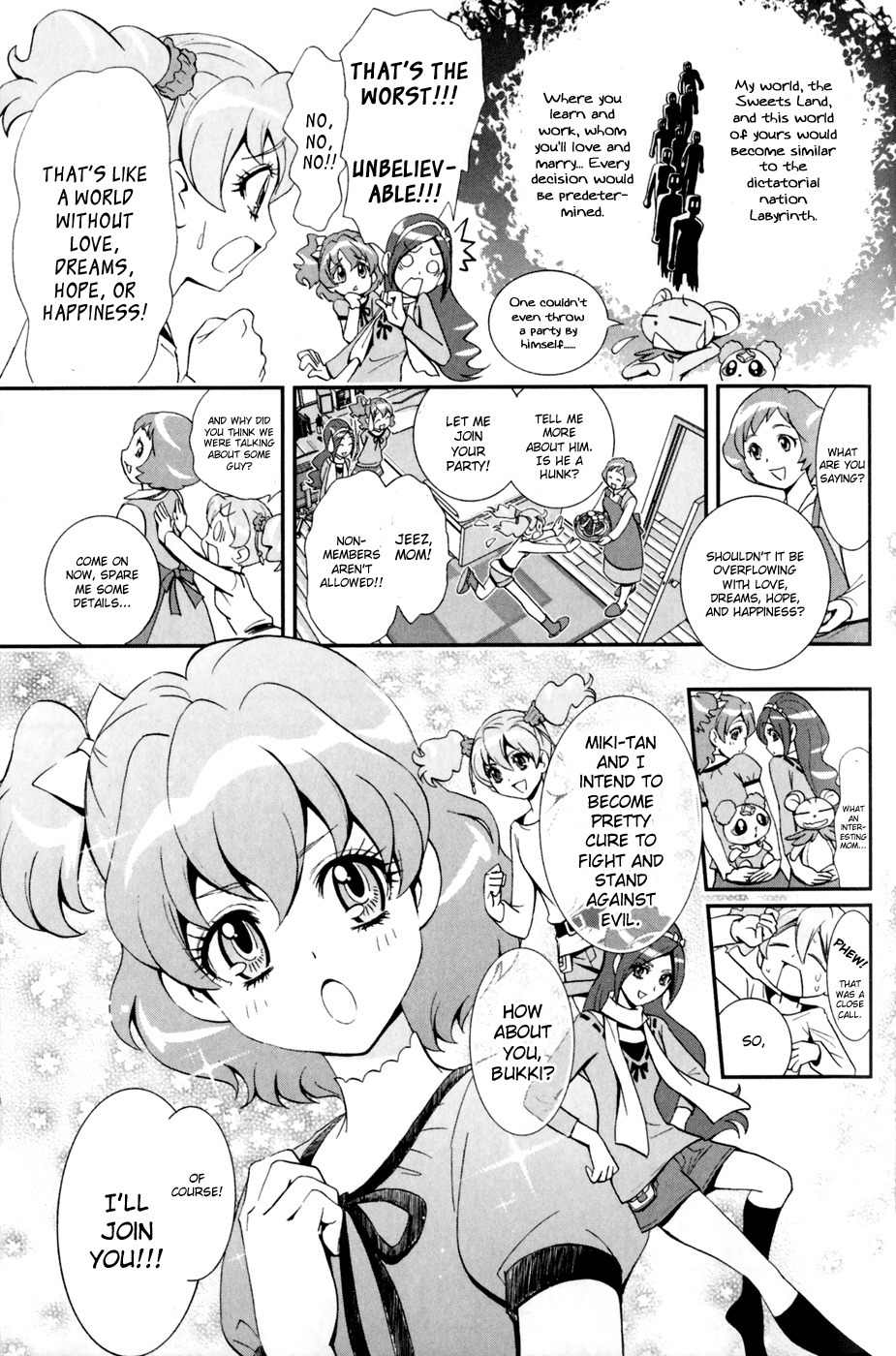 Fresh Precure! chapter 3 page 6