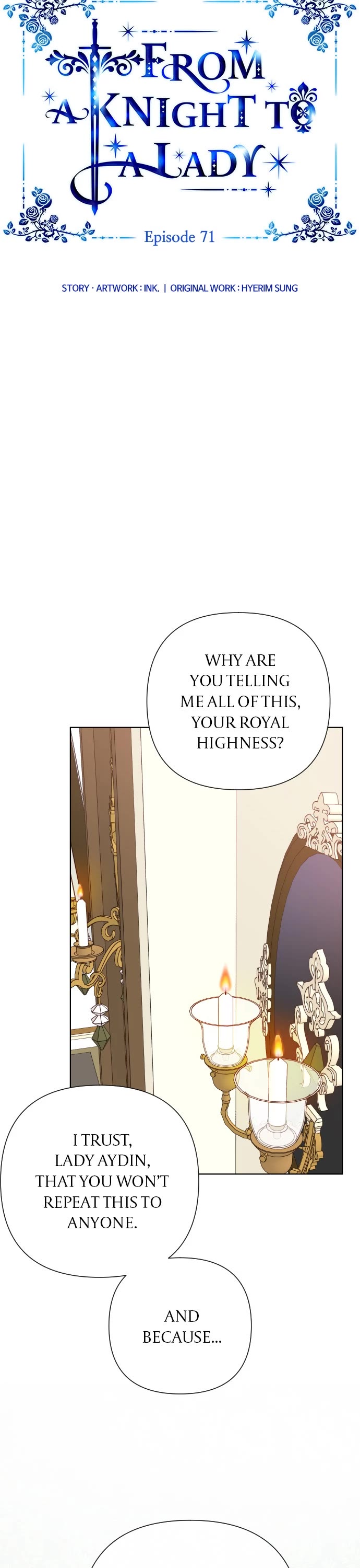 From a Knight to a Lady chapter 71 page 6