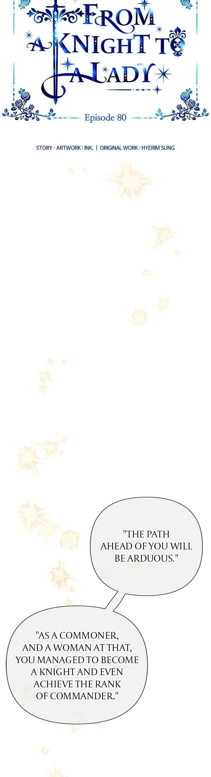 From a Knight to a Lady chapter 80 page 10