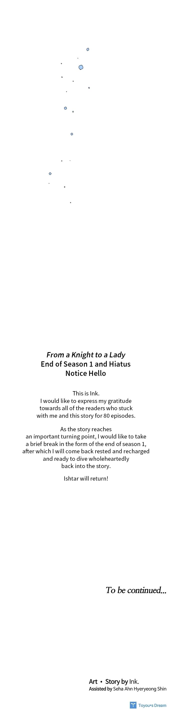 From a Knight to a Lady chapter 80 page 37