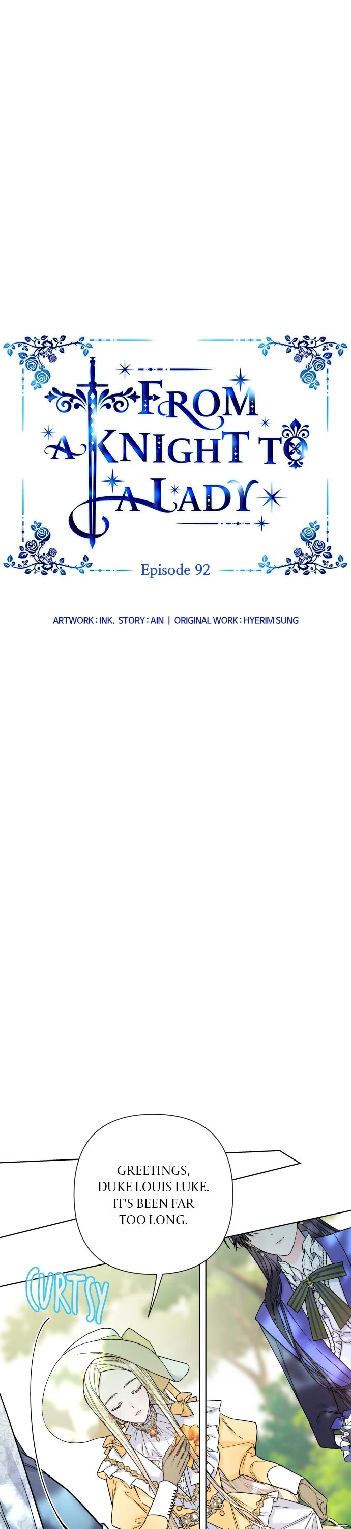 From a Knight to a Lady chapter 93 page 2