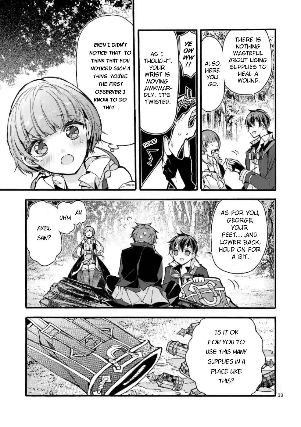 From The Strongest Job of Dragon Knight, To The Beginner Job Carrier, Somehow, I Am Dependent On The Heroes chapter 23 page 33