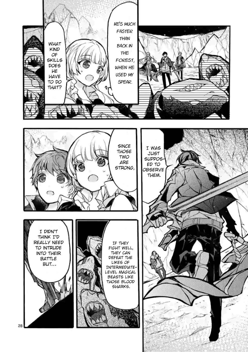 From The Strongest Job of Dragon Knight, To The Beginner Job Carrier, Somehow, I Am Dependent On The Heroes chapter 24 page 28