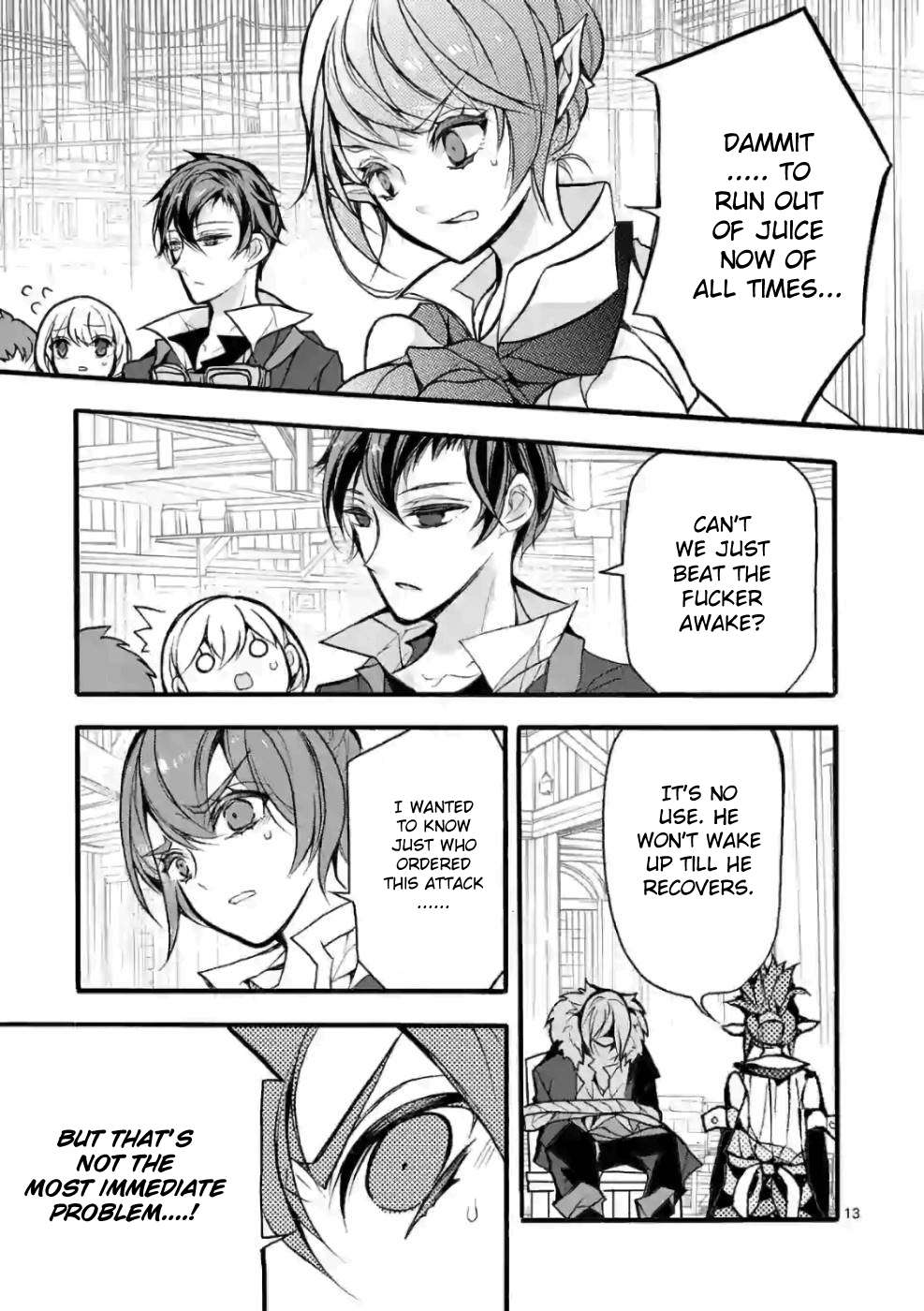 From The Strongest Job of Dragon Knight, To The Beginner Job Carrier, Somehow, I Am Dependent On The Heroes chapter 25 page 13