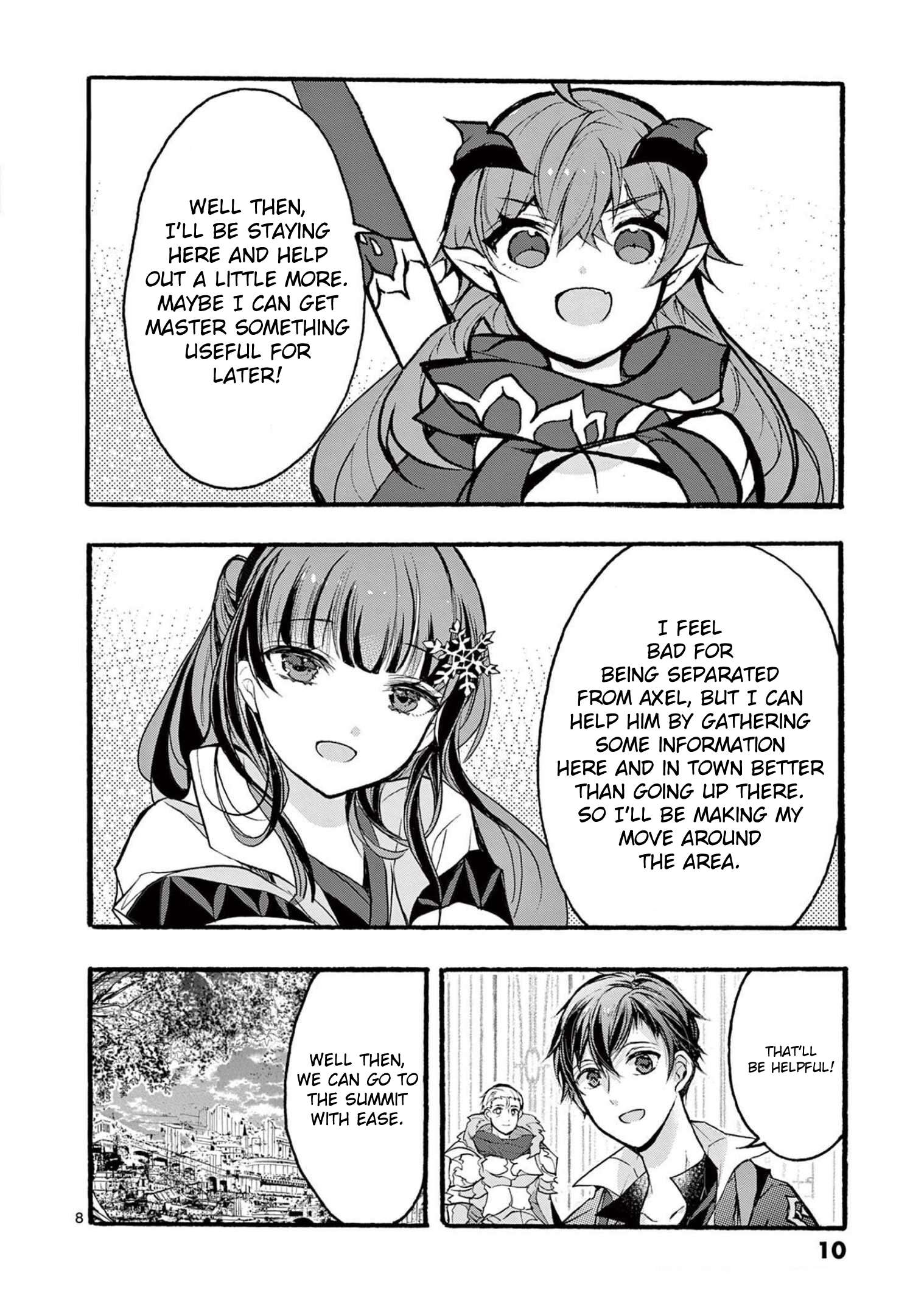 From The Strongest Job of Dragon Knight, To The Beginner Job Carrier, Somehow, I Am Dependent On The Heroes chapter 30 page 8