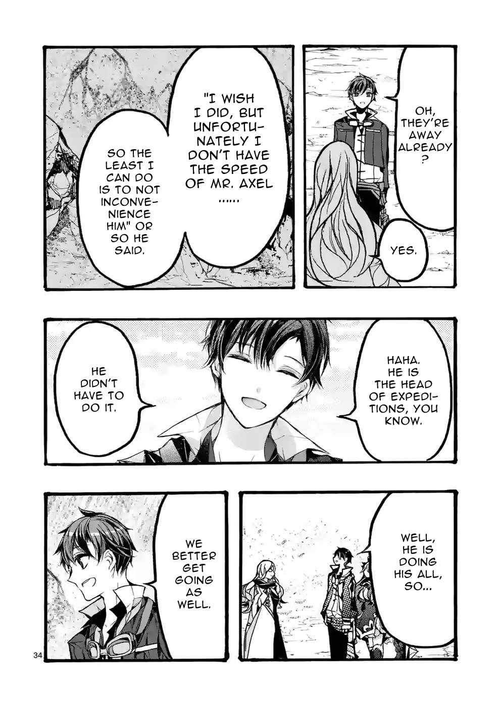 From The Strongest Job of Dragon Knight, To The Beginner Job Carrier, Somehow, I Am Dependent On The Heroes chapter 38 page 34