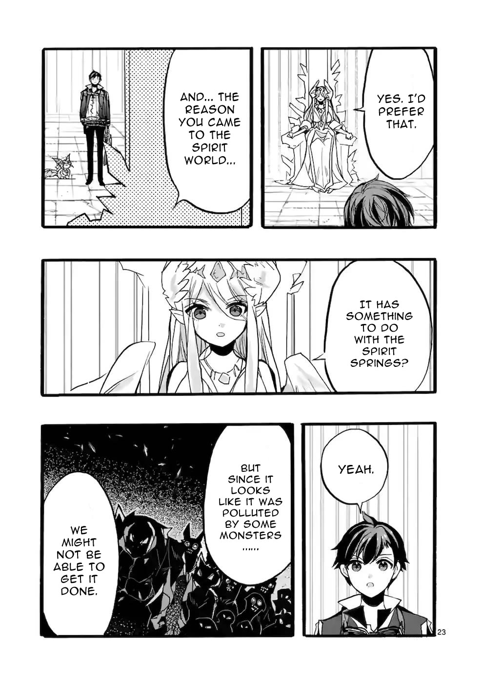 From The Strongest Job of Dragon Knight, To The Beginner Job Carrier, Somehow, I Am Dependent On The Heroes chapter 44 page 23