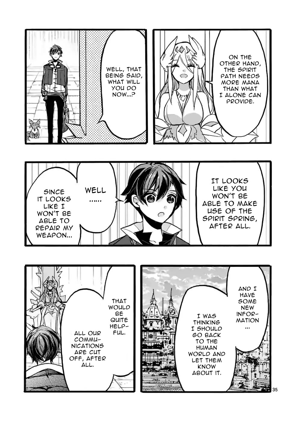From The Strongest Job of Dragon Knight, To The Beginner Job Carrier, Somehow, I Am Dependent On The Heroes chapter 44 page 35