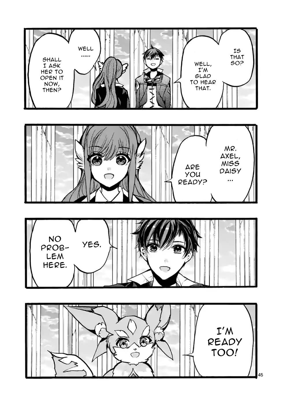 From The Strongest Job of Dragon Knight, To The Beginner Job Carrier, Somehow, I Am Dependent On The Heroes chapter 44 page 45