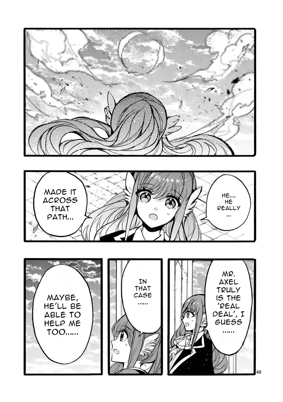 From The Strongest Job of Dragon Knight, To The Beginner Job Carrier, Somehow, I Am Dependent On The Heroes chapter 44 page 49