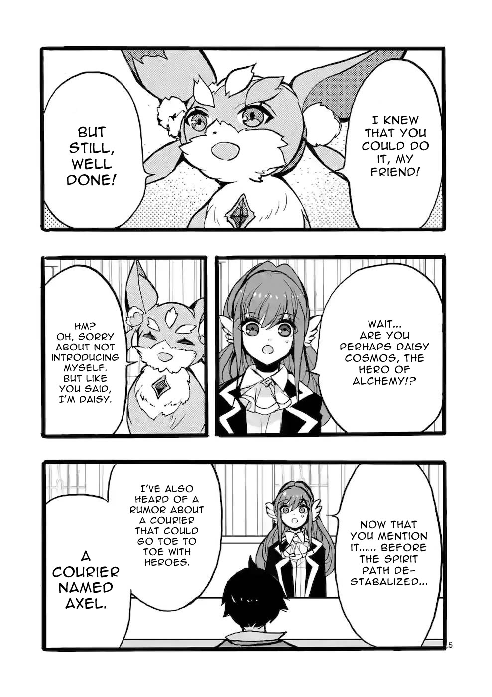 From The Strongest Job of Dragon Knight, To The Beginner Job Carrier, Somehow, I Am Dependent On The Heroes chapter 44 page 5