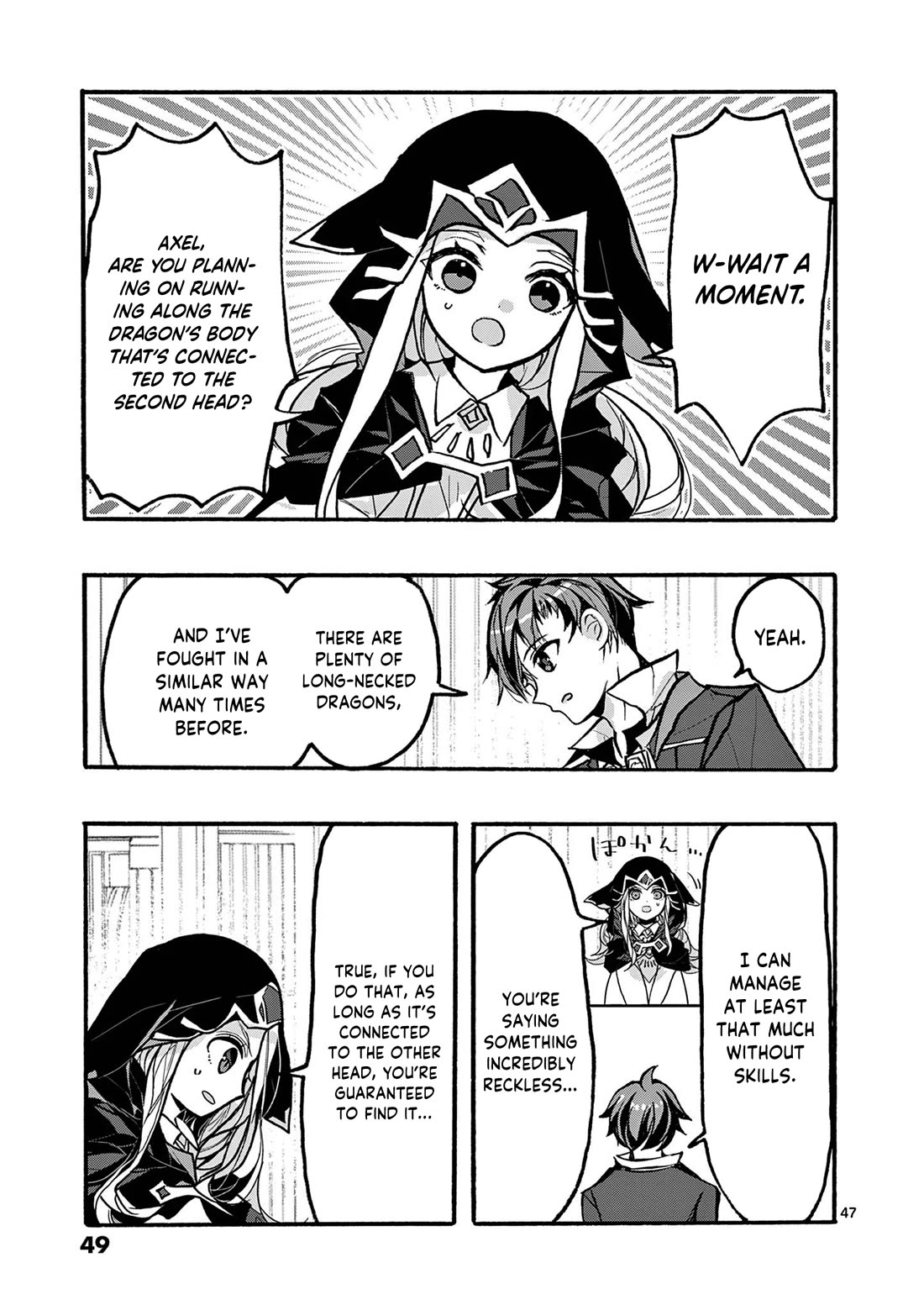 From The Strongest Job of Dragon Knight, To The Beginner Job Carrier, Somehow, I Am Dependent On The Heroes chapter 45 page 51