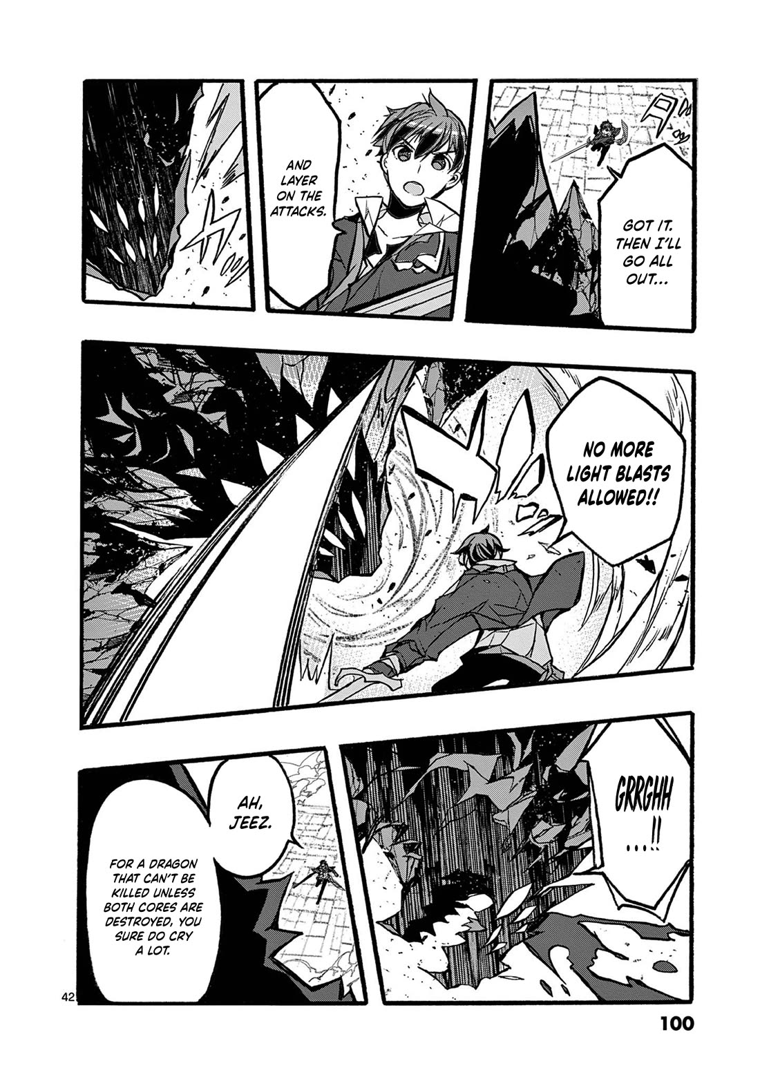 From The Strongest Job of Dragon Knight, To The Beginner Job Carrier, Somehow, I Am Dependent On The Heroes chapter 46 page 43