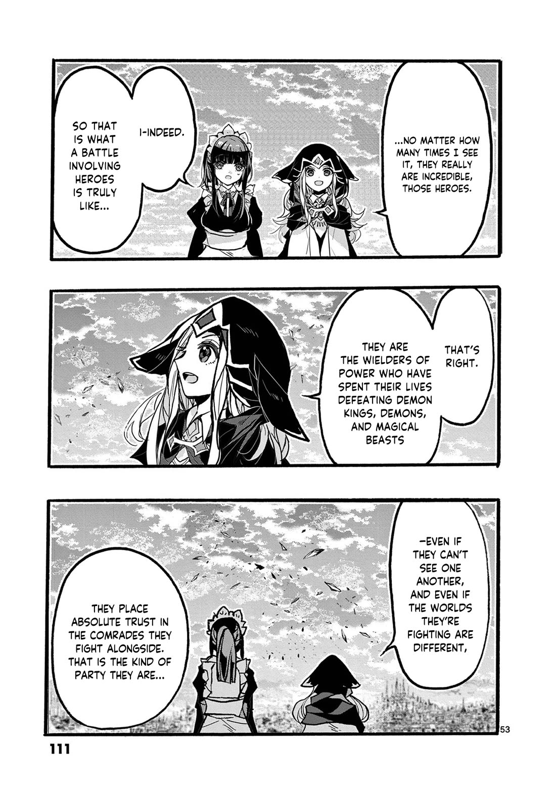 From The Strongest Job of Dragon Knight, To The Beginner Job Carrier, Somehow, I Am Dependent On The Heroes chapter 46 page 53
