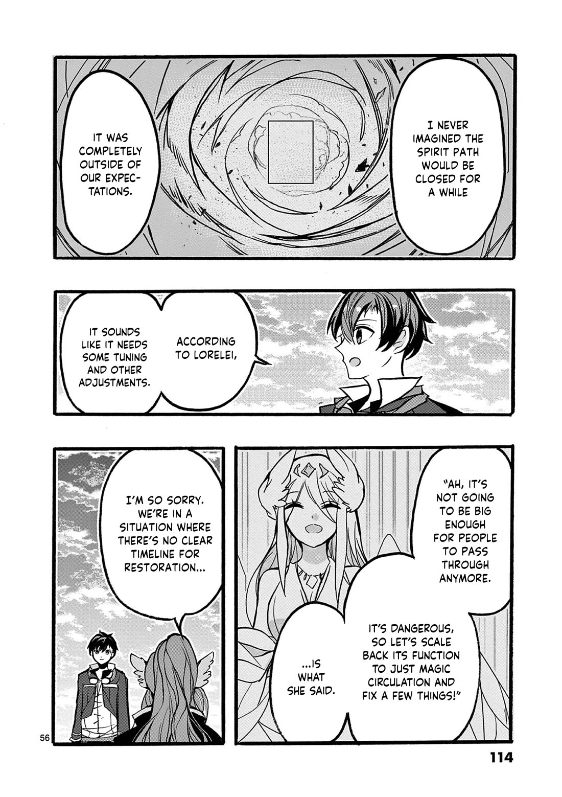 From The Strongest Job of Dragon Knight, To The Beginner Job Carrier, Somehow, I Am Dependent On The Heroes chapter 46 page 56