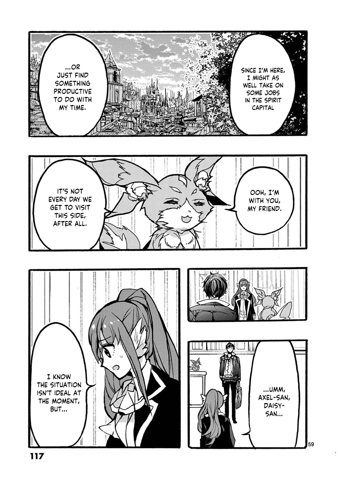 From The Strongest Job of Dragon Knight, To The Beginner Job Carrier, Somehow, I Am Dependent On The Heroes chapter 46 page 59