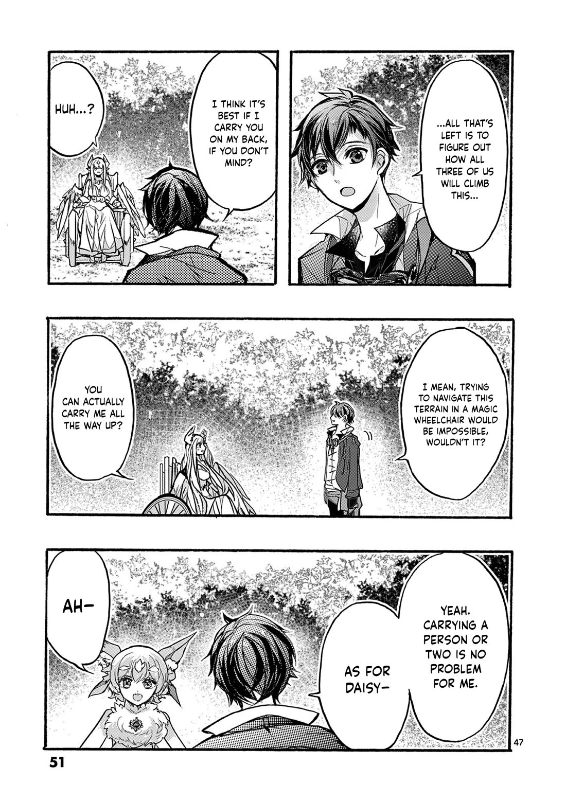 From The Strongest Job of Dragon Knight, To The Beginner Job Carrier, Somehow, I Am Dependent On The Heroes chapter 48 page 51