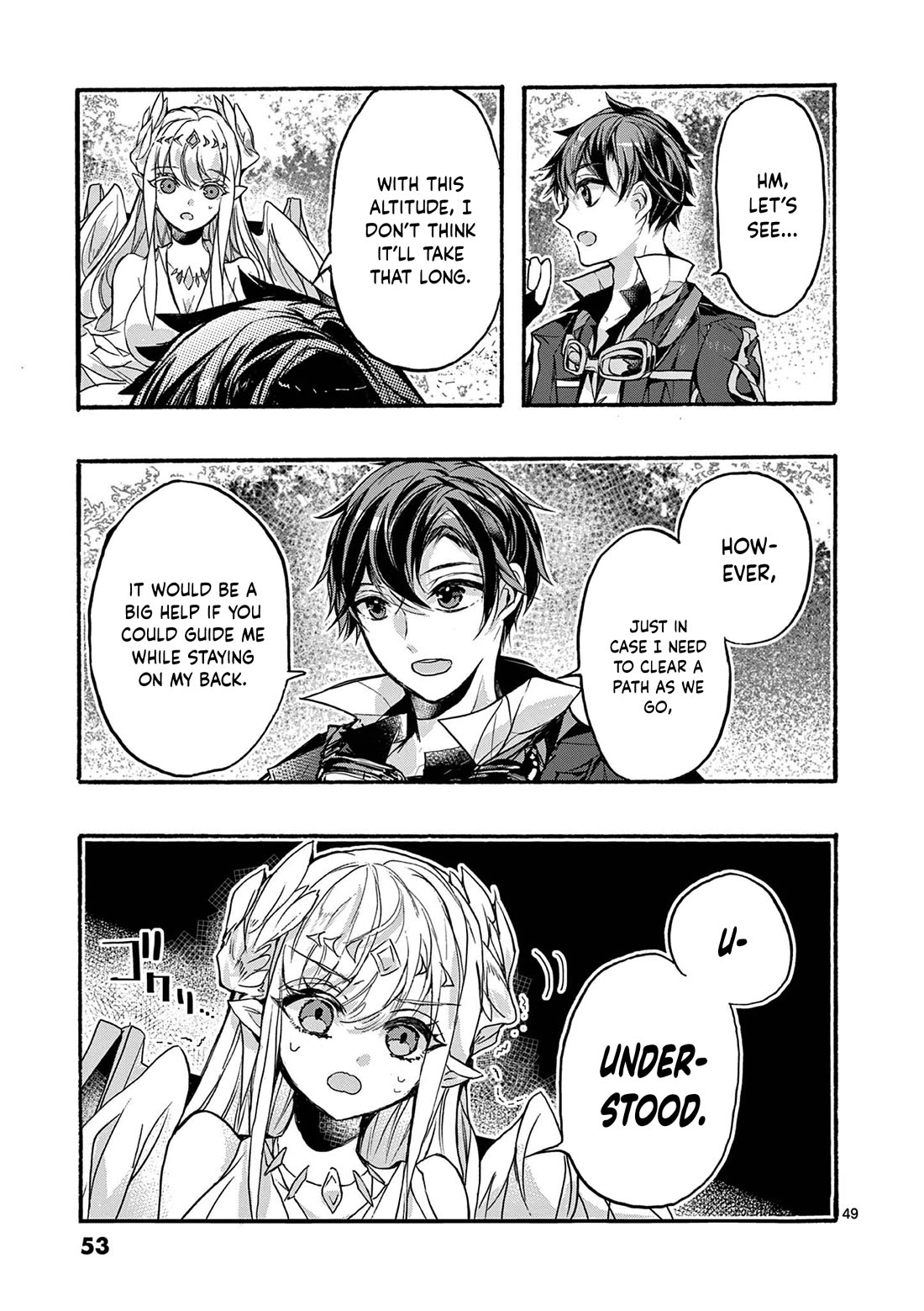 From The Strongest Job of Dragon Knight, To The Beginner Job Carrier, Somehow, I Am Dependent On The Heroes chapter 48 page 53