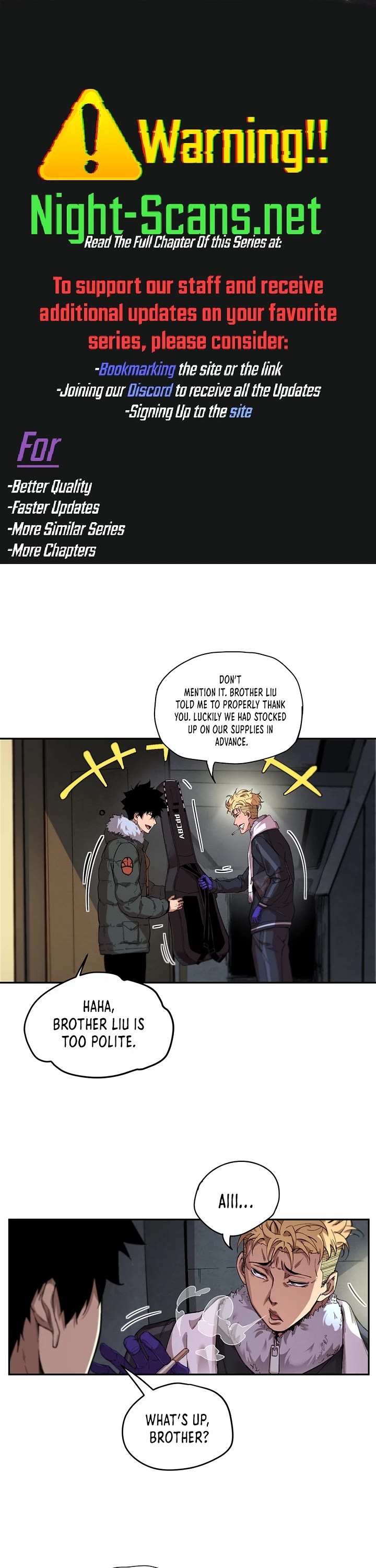 Frozen Frontiers chapter 8 page 1