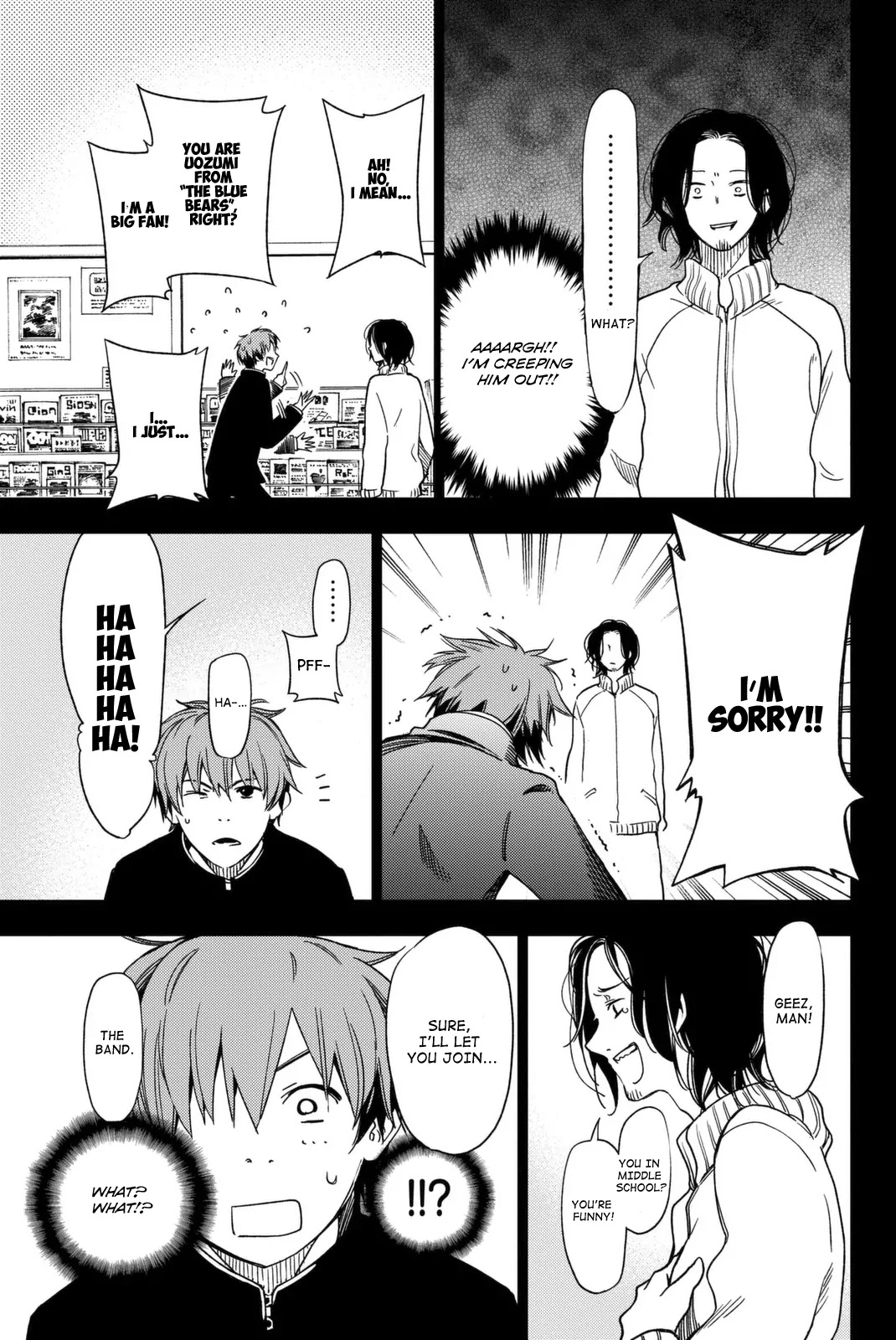 Fujicue!!!: Fuji Cue's Music chapter 1 page 10