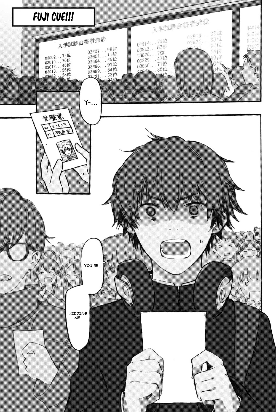 Fujicue!!!: Fuji Cue's Music chapter 1 page 4