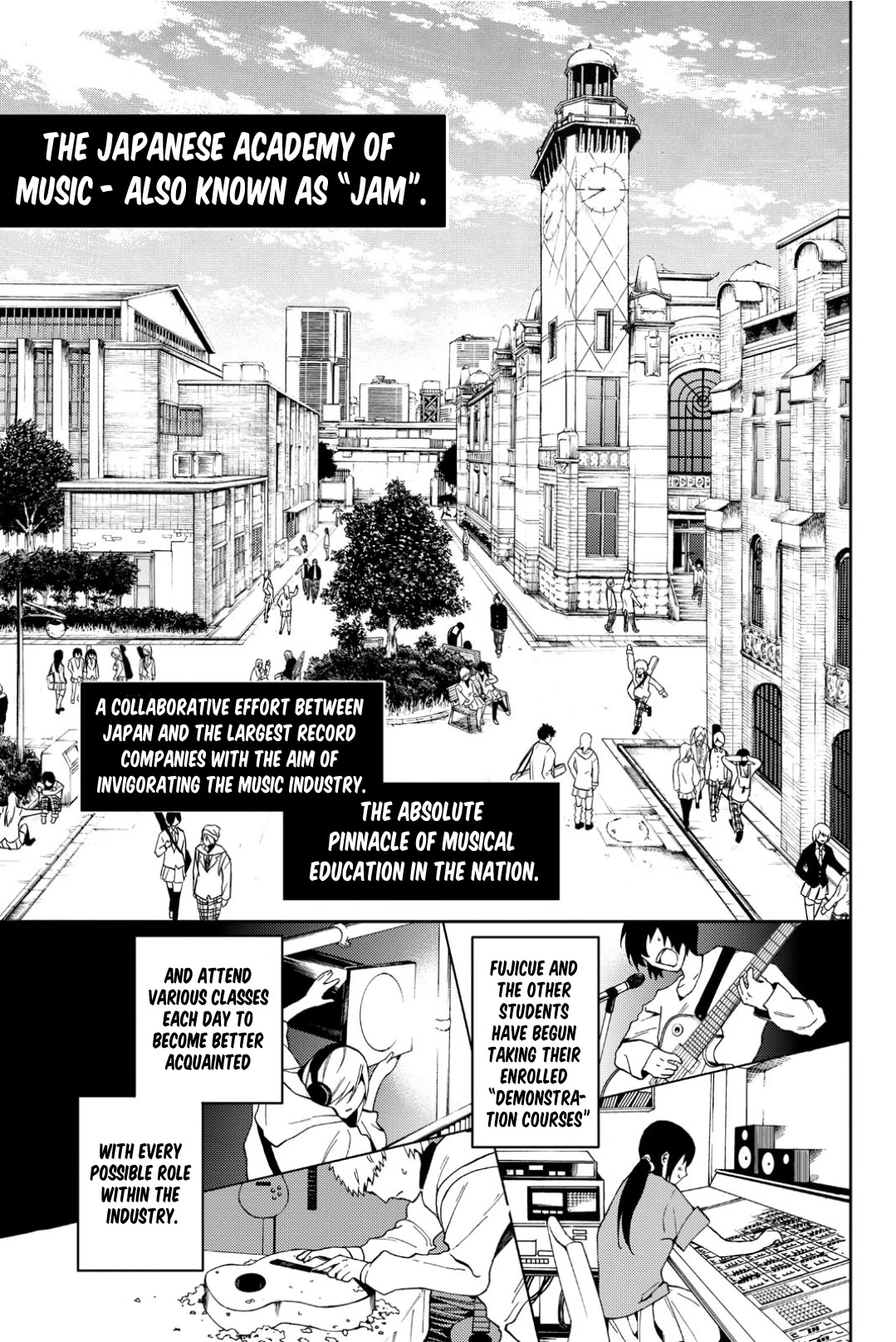 Fujicue!!!: Fuji Cue's Music chapter 3 page 3