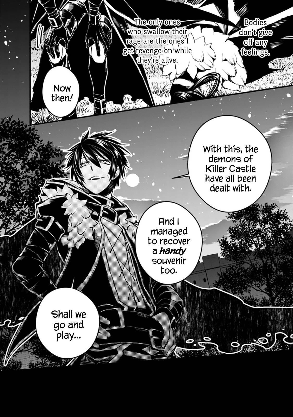 Fukushuu o Koinegau Saikyou Yuusha wa, Yami no Chikara de Senmetsu Musou Suru chapter 11 page 21