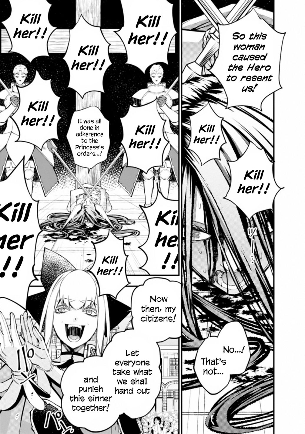 Fukushuu o Koinegau Saikyou Yuusha wa, Yami no Chikara de Senmetsu Musou Suru chapter 28 page 5