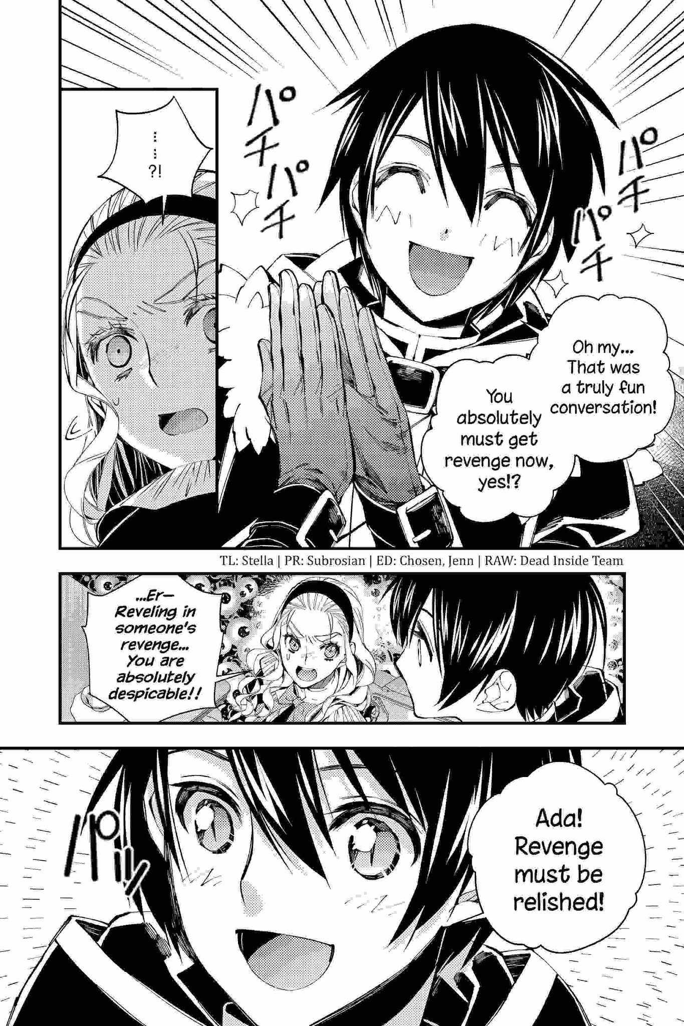 Fukushuu o Koinegau Saikyou Yuusha wa, Yami no Chikara de Senmetsu Musou Suru chapter 38 page 2