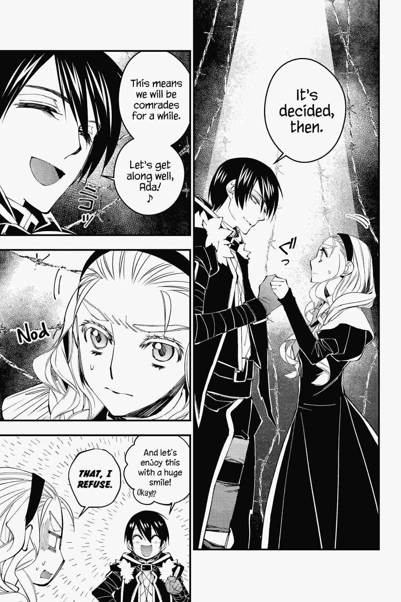 Fukushuu o Koinegau Saikyou Yuusha wa, Yami no Chikara de Senmetsu Musou Suru chapter 38 page 9