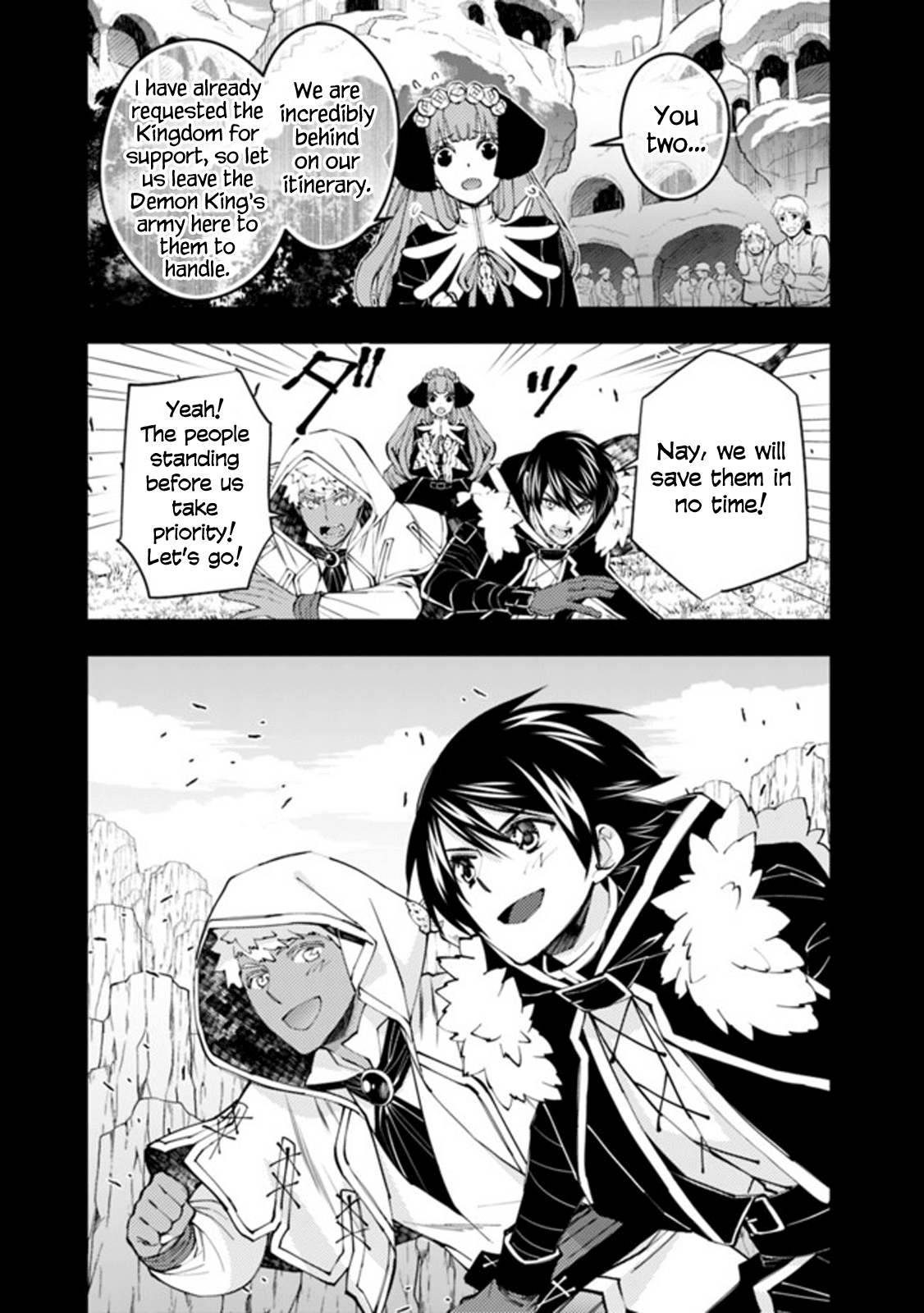 Fukushuu o Koinegau Saikyou Yuusha wa, Yami no Chikara de Senmetsu Musou Suru chapter 41 page 12