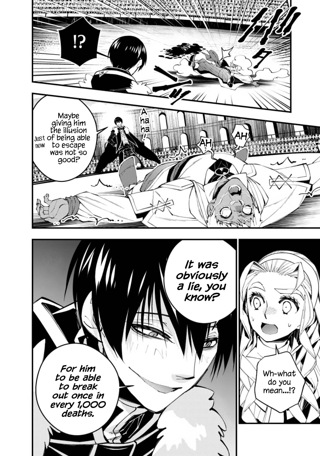 Fukushuu o Koinegau Saikyou Yuusha wa, Yami no Chikara de Senmetsu Musou Suru chapter 50 page 2