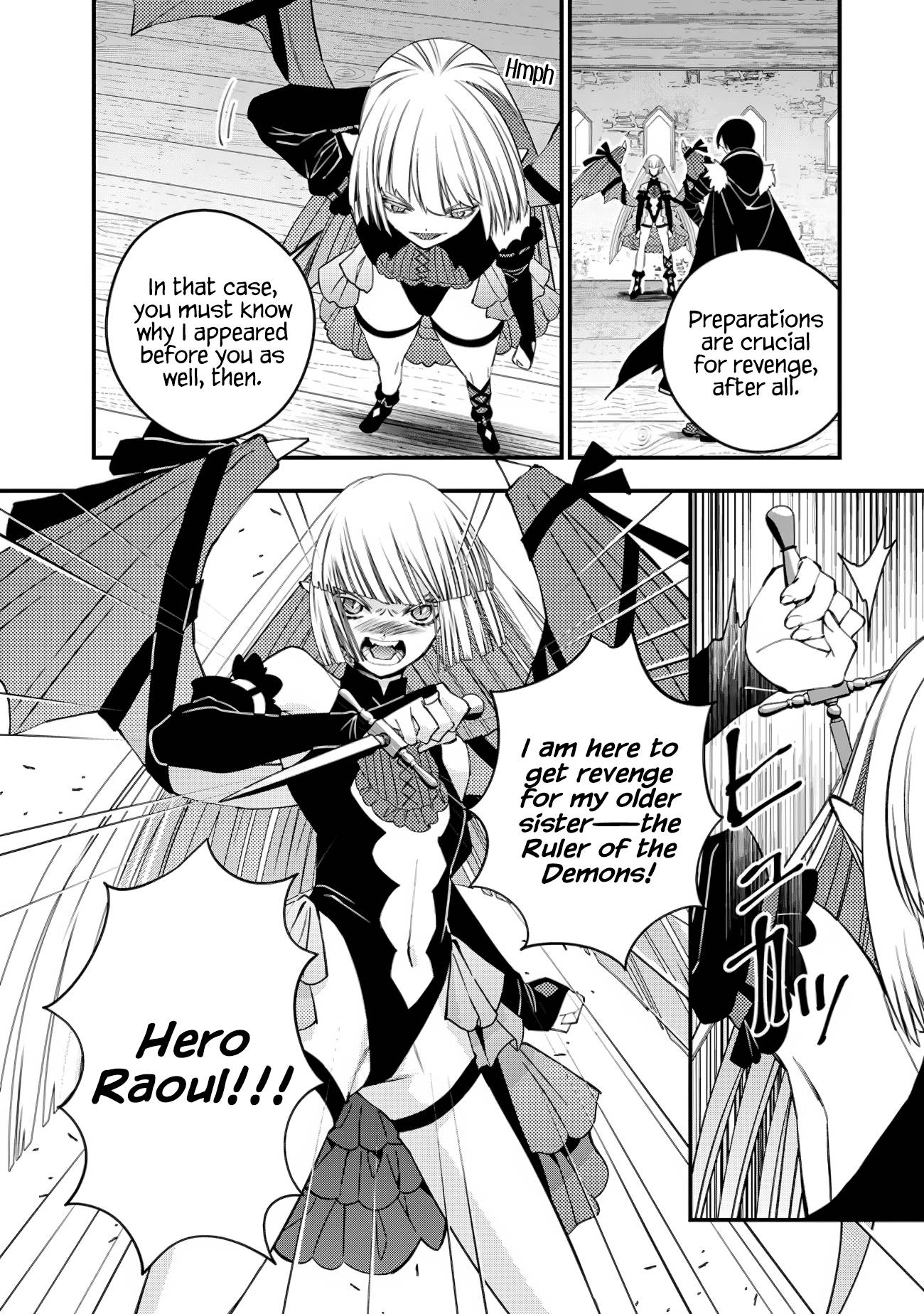 Fukushuu o Koinegau Saikyou Yuusha wa, Yami no Chikara de Senmetsu Musou Suru chapter 52 page 2