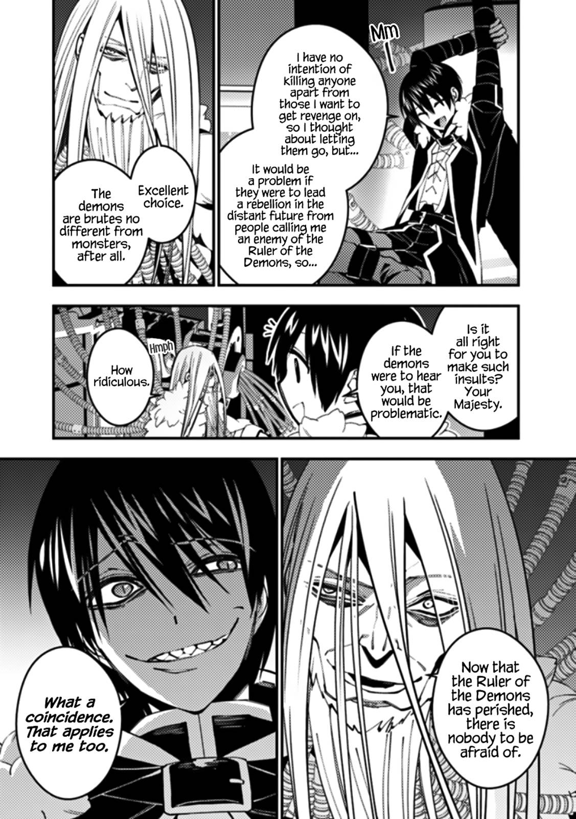 Fukushuu o Koinegau Saikyou Yuusha wa, Yami no Chikara de Senmetsu Musou Suru chapter 55 page 3