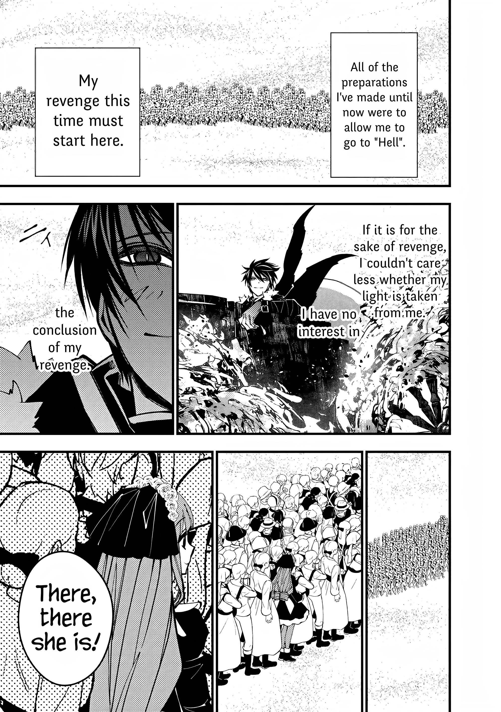 Fukushuu o Koinegau Saikyou Yuusha wa, Yami no Chikara de Senmetsu Musou Suru chapter 61 page 17