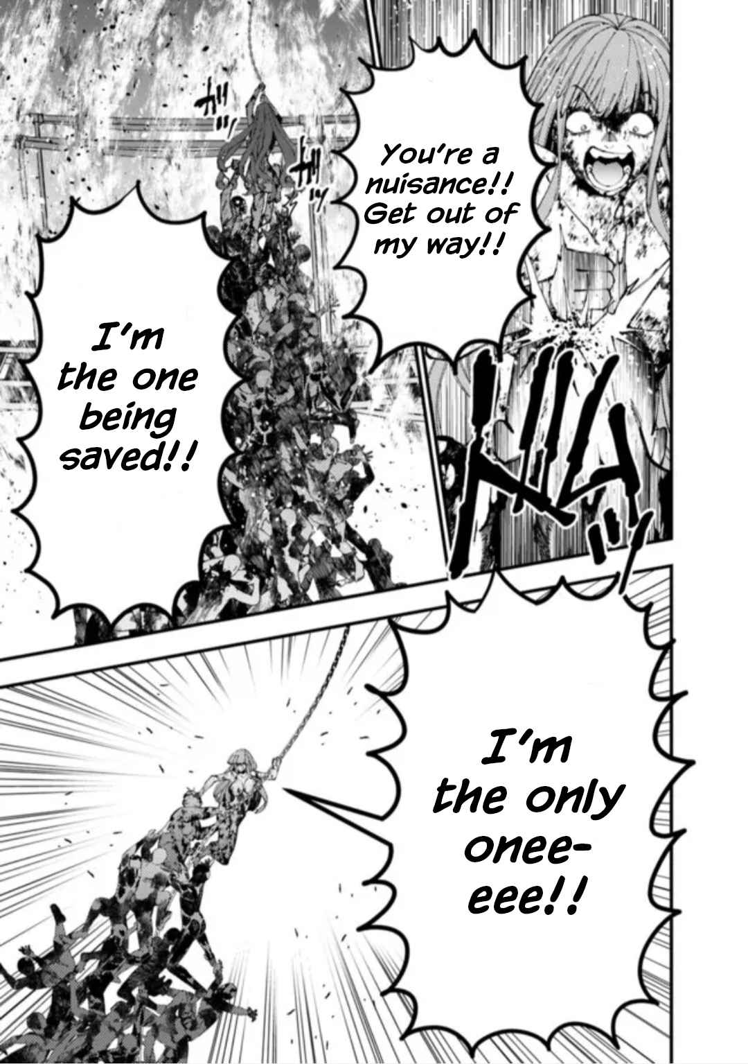 Fukushuu o Koinegau Saikyou Yuusha wa, Yami no Chikara de Senmetsu Musou Suru chapter 66 page 13