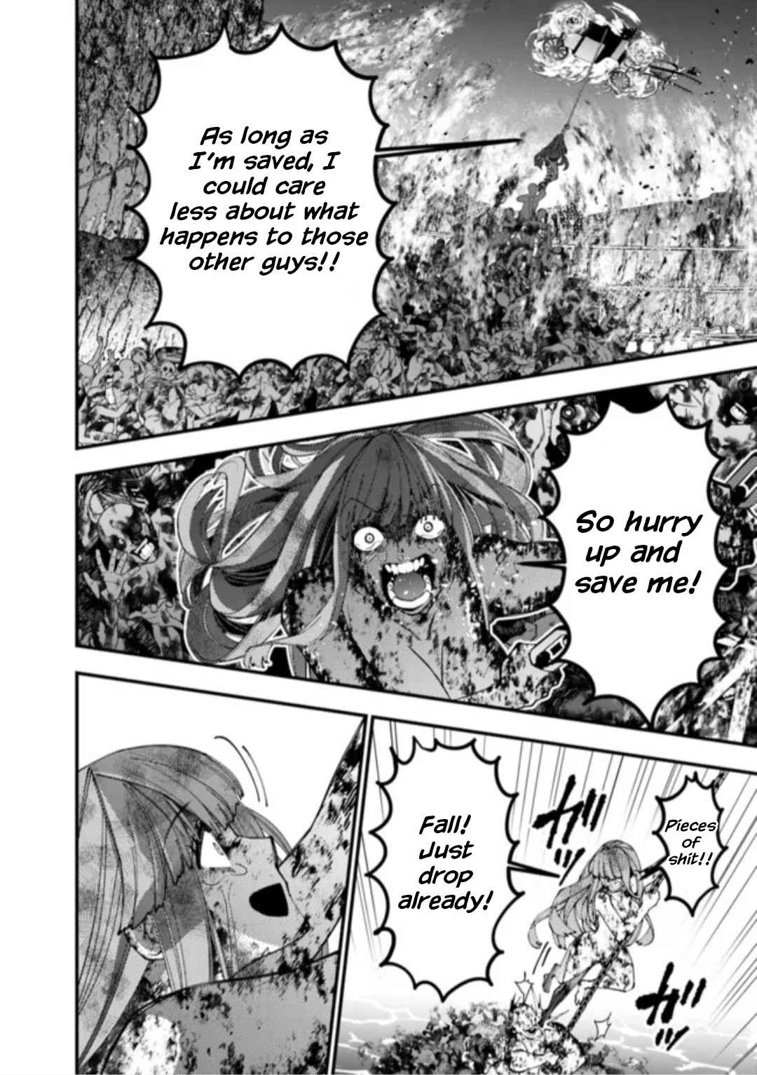 Fukushuu o Koinegau Saikyou Yuusha wa, Yami no Chikara de Senmetsu Musou Suru chapter 66 page 17