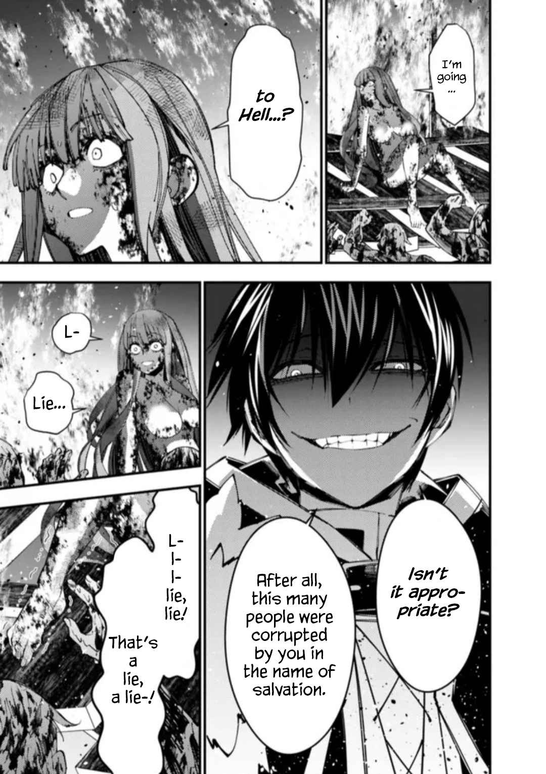 Fukushuu o Koinegau Saikyou Yuusha wa, Yami no Chikara de Senmetsu Musou Suru chapter 66 page 7