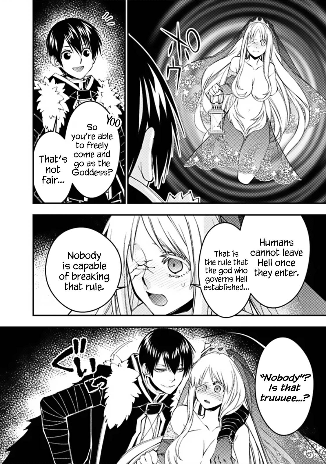Fukushuu o Koinegau Saikyou Yuusha wa, Yami no Chikara de Senmetsu Musou Suru chapter 68 page 4