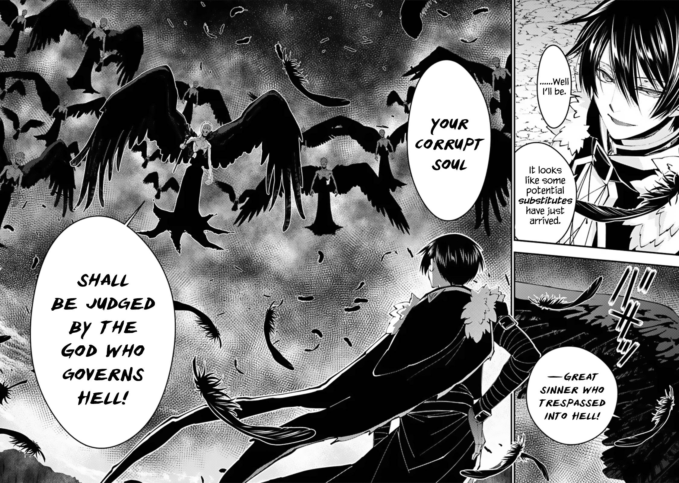 Fukushuu o Koinegau Saikyou Yuusha wa, Yami no Chikara de Senmetsu Musou Suru chapter 69 page 10