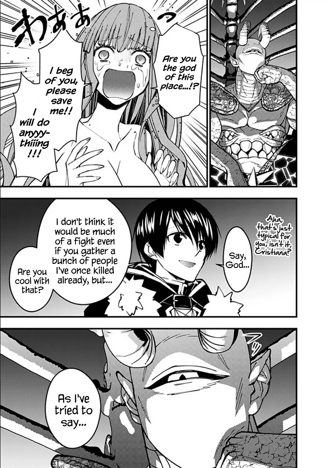 Fukushuu o Koinegau Saikyou Yuusha wa, Yami no Chikara de Senmetsu Musou Suru chapter 71 page 7