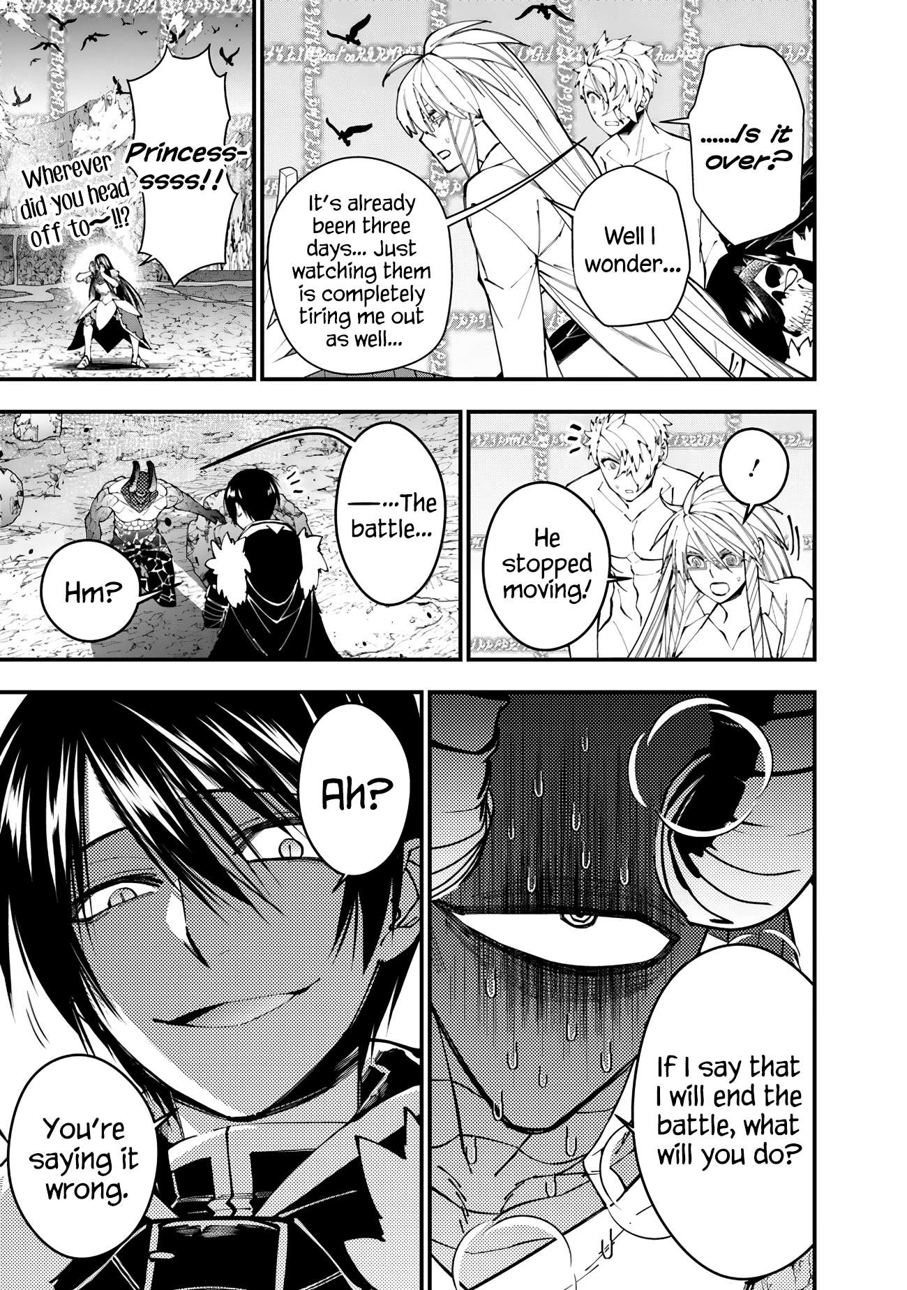 Fukushuu o Koinegau Saikyou Yuusha wa, Yami no Chikara de Senmetsu Musou Suru chapter 77 page 22