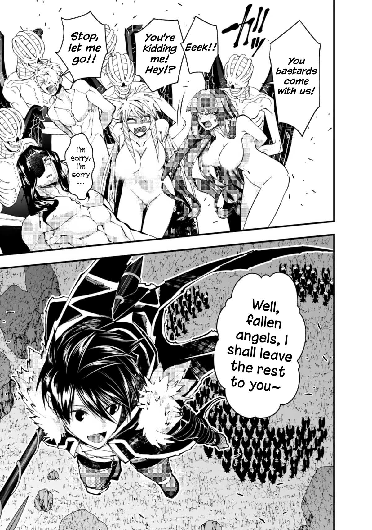 Fukushuu o Koinegau Saikyou Yuusha wa, Yami no Chikara de Senmetsu Musou Suru chapter 85 page 11