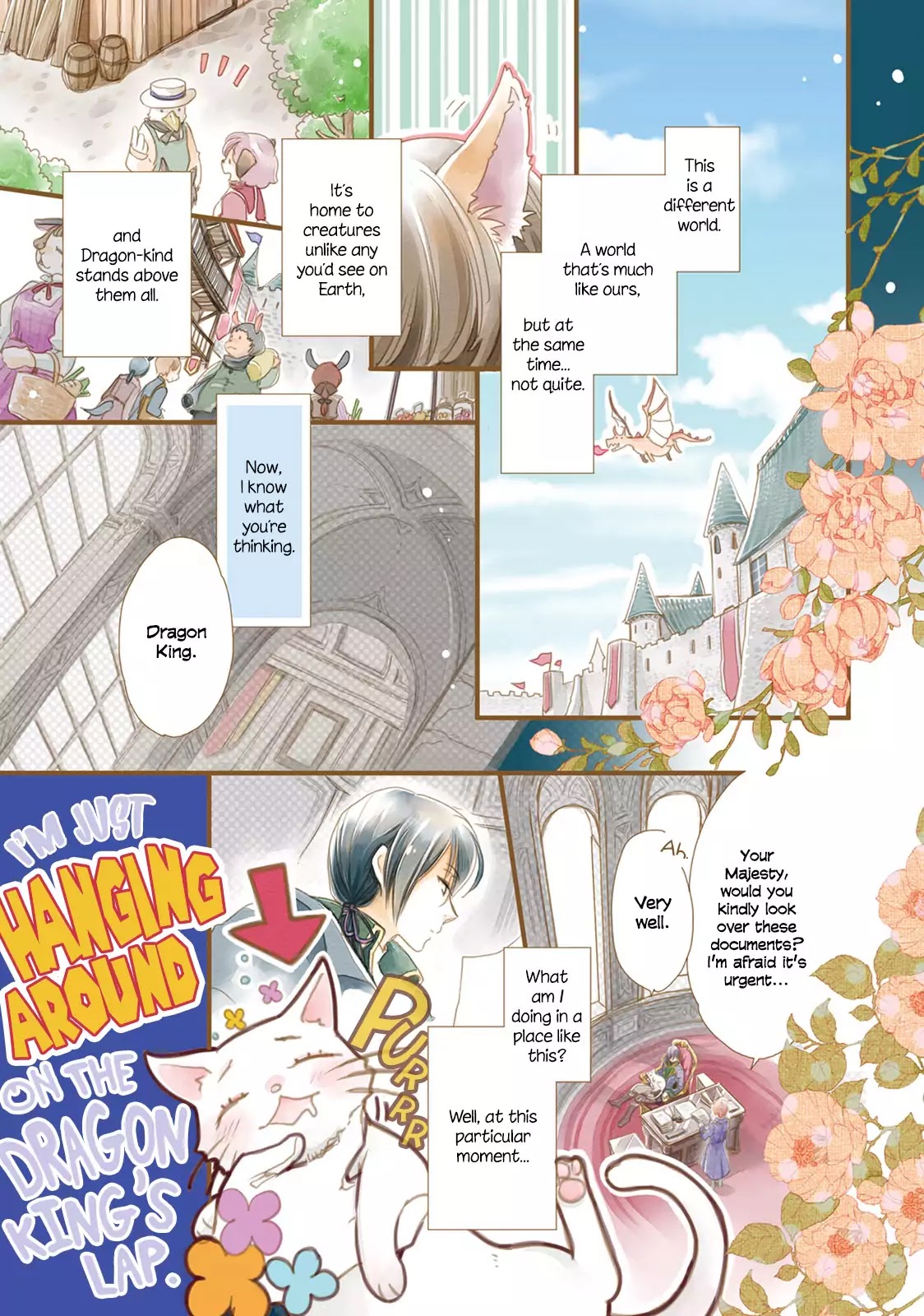 Fukushuu wo Chikatta Shironeko wa Ryuuou no Hiza no jou de Damin wo Musaboru chapter 1 page 2