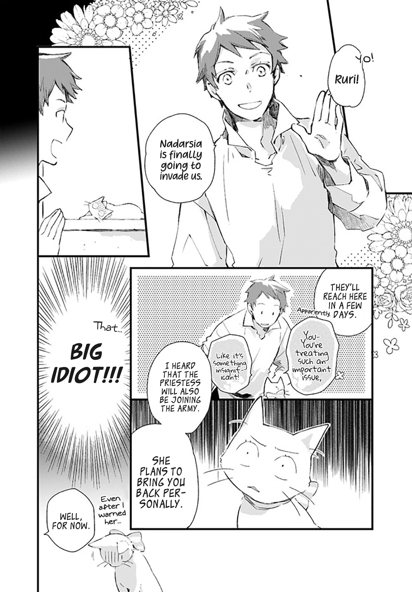 Fukushuu wo Chikatta Shironeko wa Ryuuou no Hiza no jou de Damin wo Musaboru chapter 18.1 page 2