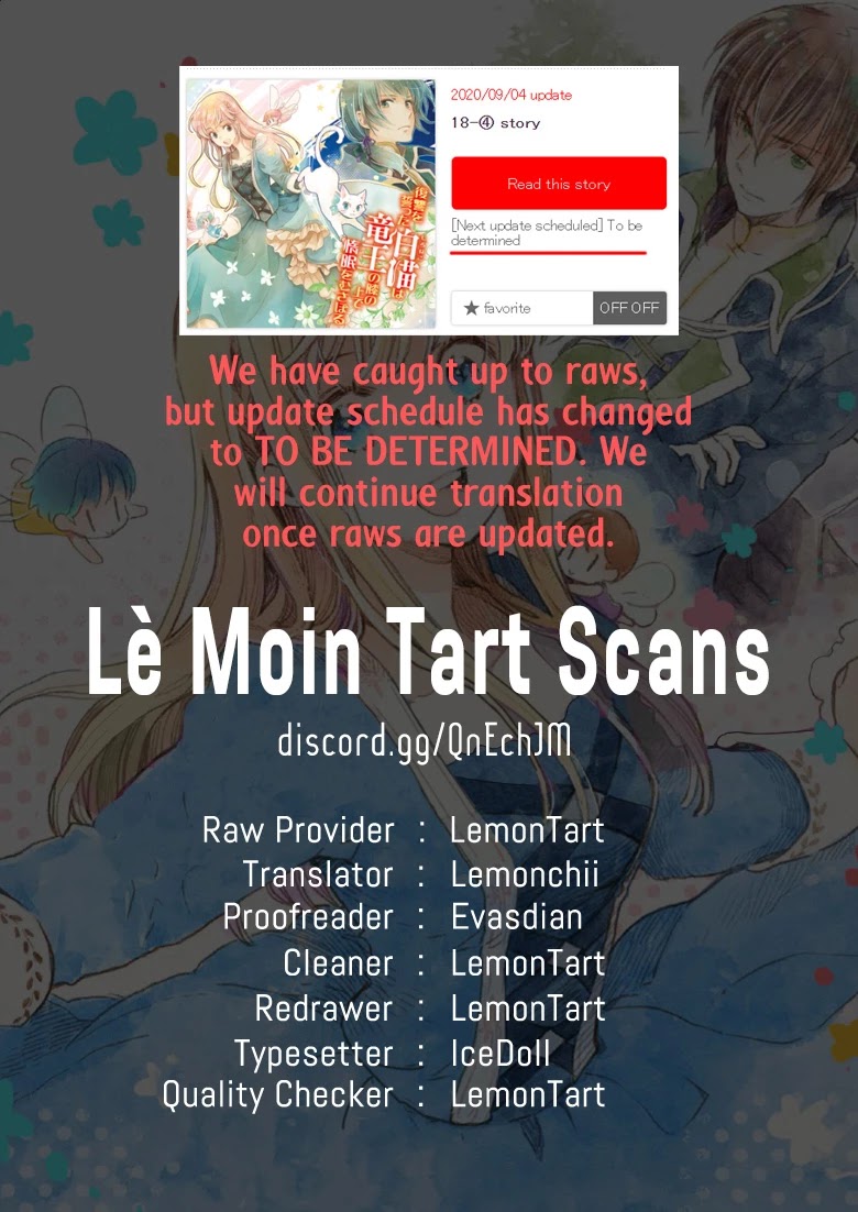 Fukushuu wo Chikatta Shironeko wa Ryuuou no Hiza no jou de Damin wo Musaboru chapter 18.1 page 36