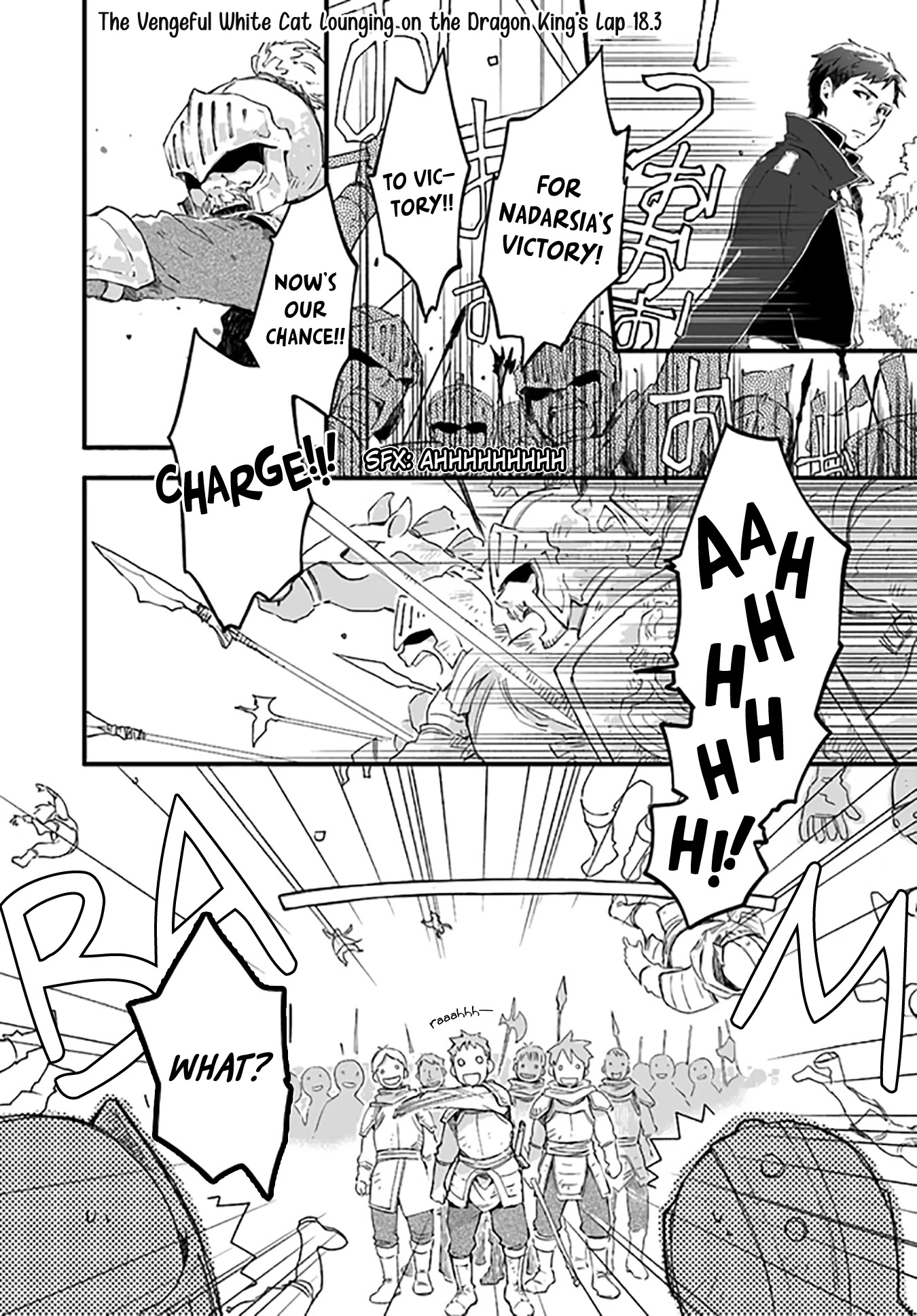 Fukushuu wo Chikatta Shironeko wa Ryuuou no Hiza no jou de Damin wo Musaboru chapter 18.2 page 9