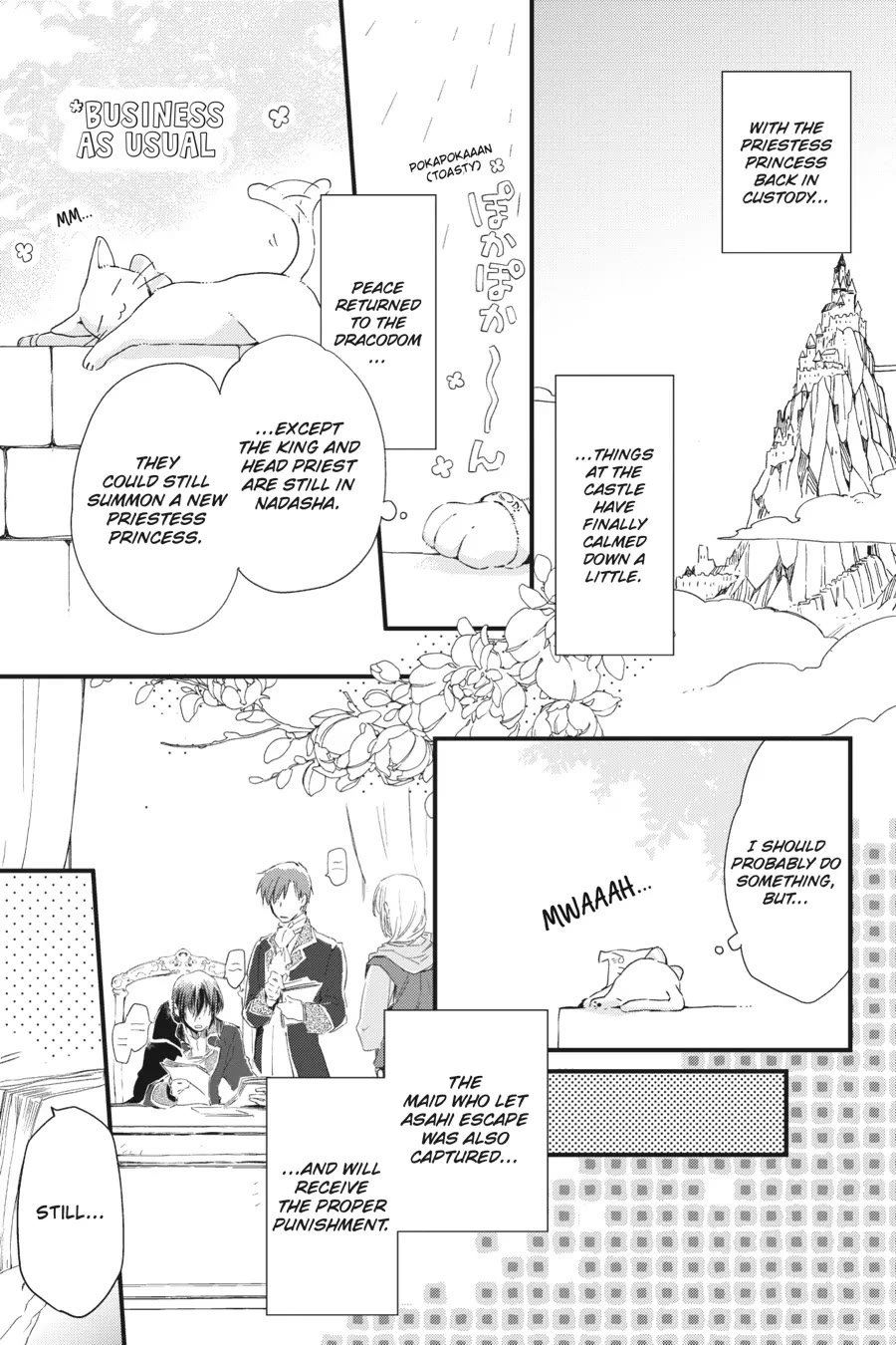 Fukushuu wo Chikatta Shironeko wa Ryuuou no Hiza no jou de Damin wo Musaboru chapter 21 page 1