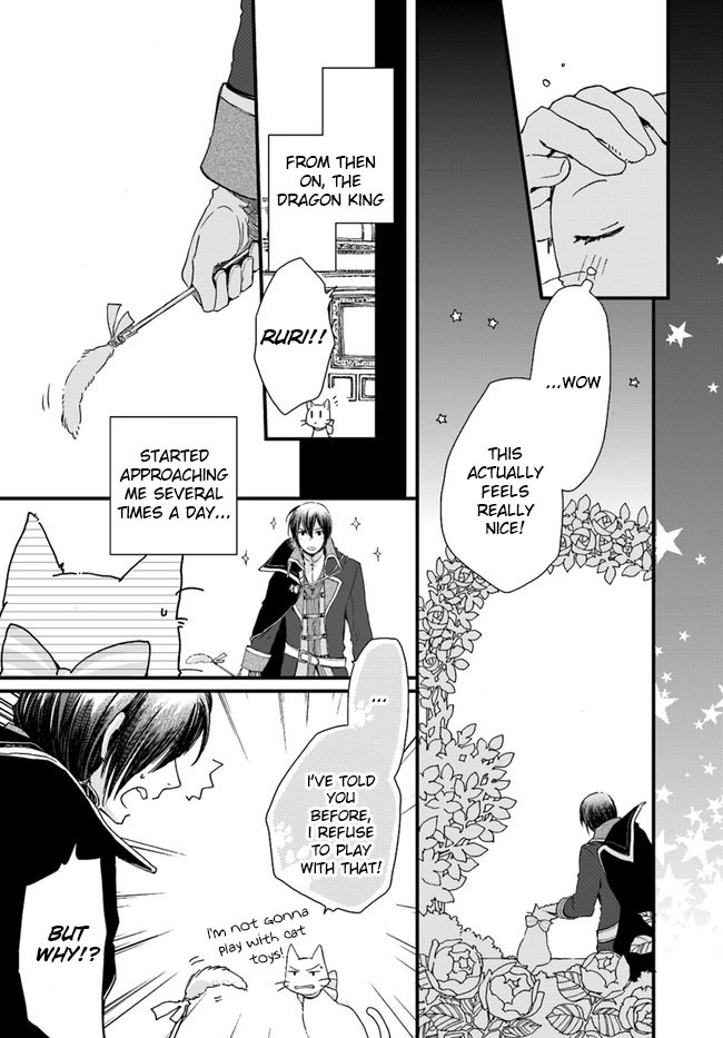 Fukushuu wo Chikatta Shironeko wa Ryuuou no Hiza no jou de Damin wo Musaboru chapter 8.1 page 27