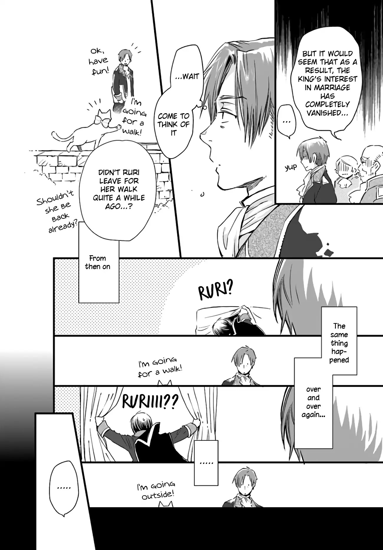 Fukushuu wo Chikatta Shironeko wa Ryuuou no Hiza no jou de Damin wo Musaboru chapter 9.1 page 12